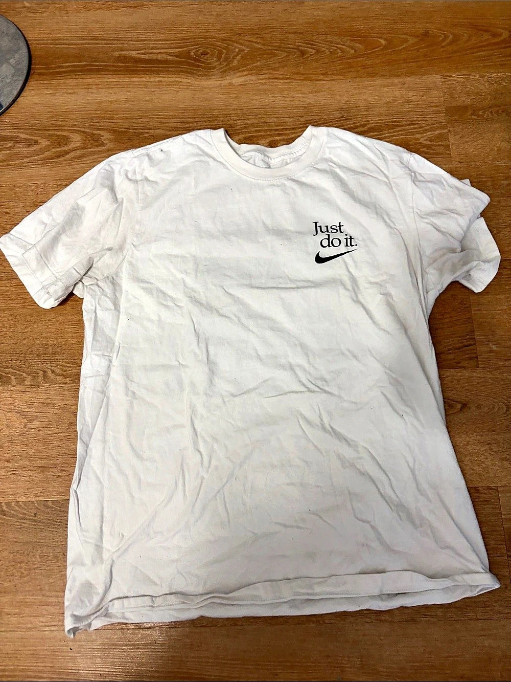 Nike Winning Is For Every One Tee Graphic Short Sleeve White